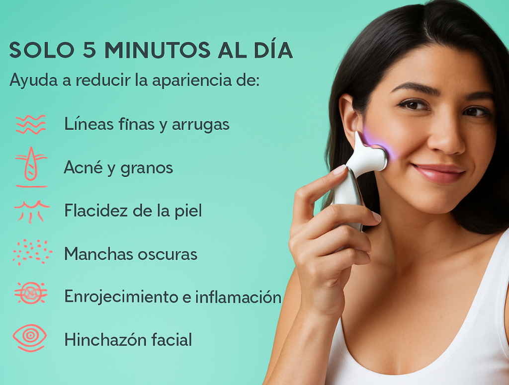 Escultor facial LED 3 en 1